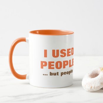 People Person Humor Mug by funnytext at Zazzle