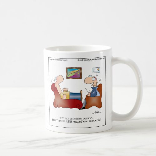 PEOPLE PERSON Mug by April McCallum