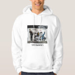 people power called &quot;white hoodie&quot; hoodie