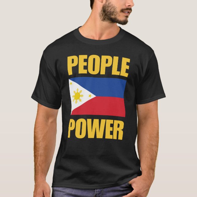 People Power Impeach Marcos Tee Corruption Protest (Front)