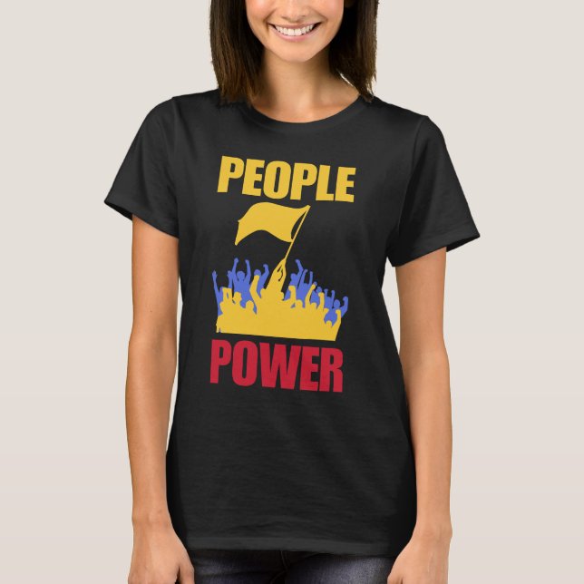 People Power Impeach Marcos Tee Corruption Protest (Front)