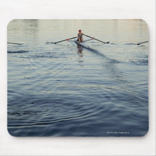 People Rowing Mouse Pad