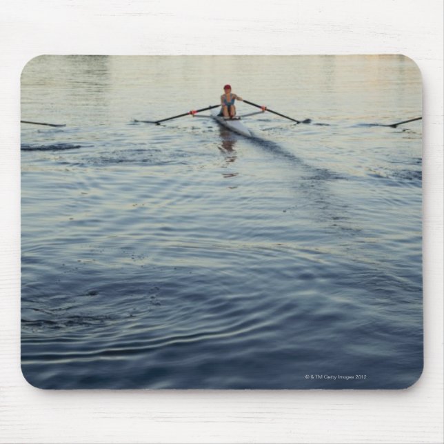People Rowing Mouse Pad (Front)