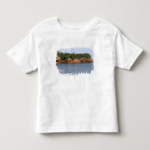People sea kayaking in the Bay of Fundy at St. Toddler T-shirt
