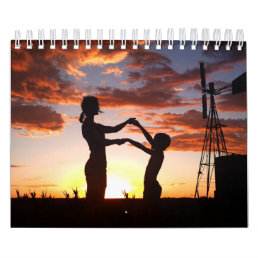 People Silhouettes Calendar