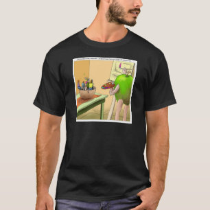 People Still Life Funny Cartoon T-Shirt