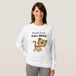 People Suck, Cats Rule Shirt