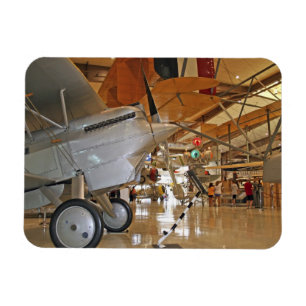 People touring National Museum of Naval Aviation Magnet
