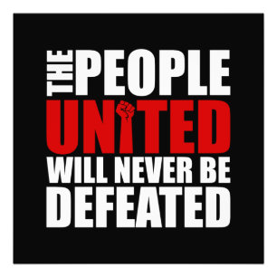 PEOPLE UNITED PHOTO PRINT