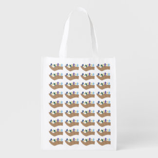 People w/ Star Angel Reusable Grocery Bag