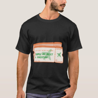 People We Meet On Vacation By Emily Henry Plane T-Shirt