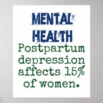 People With Depression Have A 40 Percent - Mental  Poster