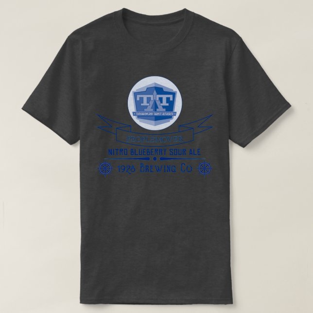 Peoplemover Blueberry Sour Ale classique T-Shirt (Design Front)