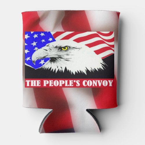 Peoples Convoy American Eagle Can Cooler
