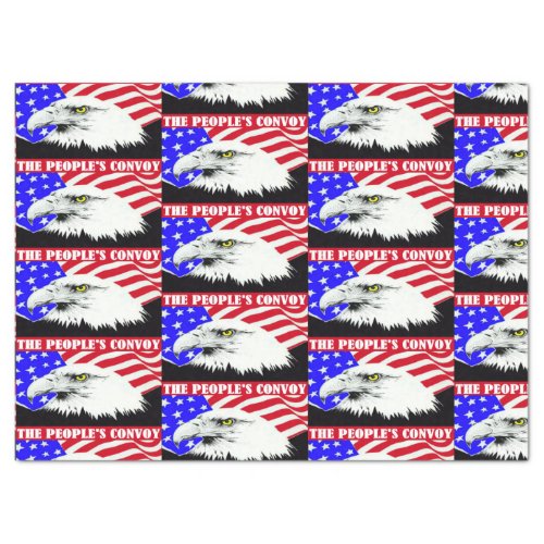 Peoples Convoy American Eagle Tissue Paper
