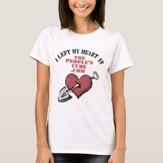 People's Cube - I Left My Heart At ThePeoplesCube T-Shirt