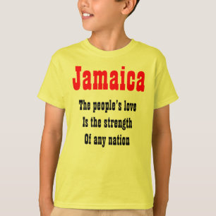 People's love jamaica t-shirts