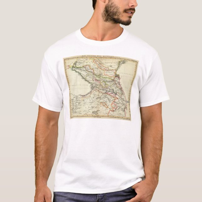 peoples of the Caucasus T-Shirt (Front)