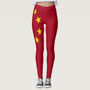 People's Republic of China flag Leggings