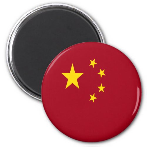 Peoples Republic of China flag Magnet