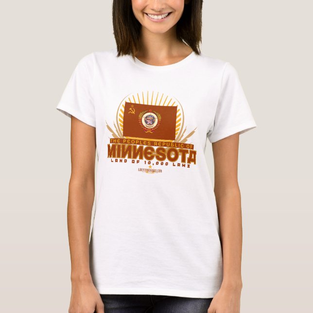People's Republic of Minnesota T-shirt (Front)