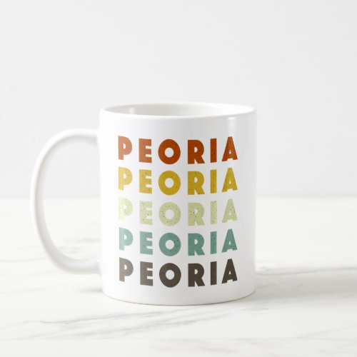 Peoria Arizona American Az Usa Hometown Resident  Coffee Mug