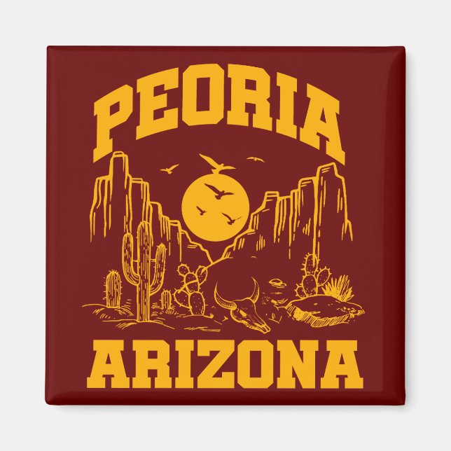 Peoria,Arizona Magnet (Front)