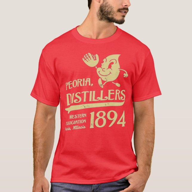 Peoria Distillers - Illinois T-Shirt (Front)