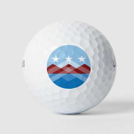Peoria Flag Golf Balls