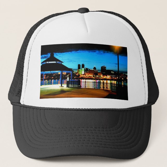Peoria Illinois Trucker Hat (Front)