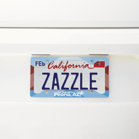 Peoria License Plate Frame