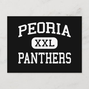 Peoria - Panthers - High School - Peoria Arizona Postcard