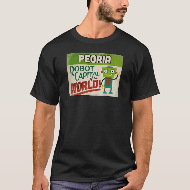 Peoria Illinois T-shirt – Funny Robot