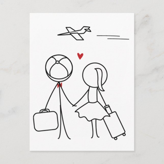 Pepe and Lulu Postcard (Front)