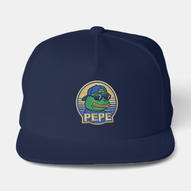 Pepe Snap Back Hat (Front)