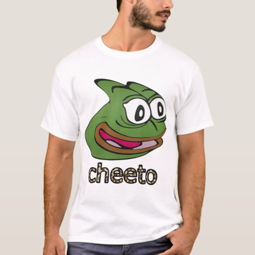 Pepega cheeto xQc   T_Shirt