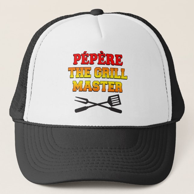 Pepere Grill Master Trucker Hat (Front)
