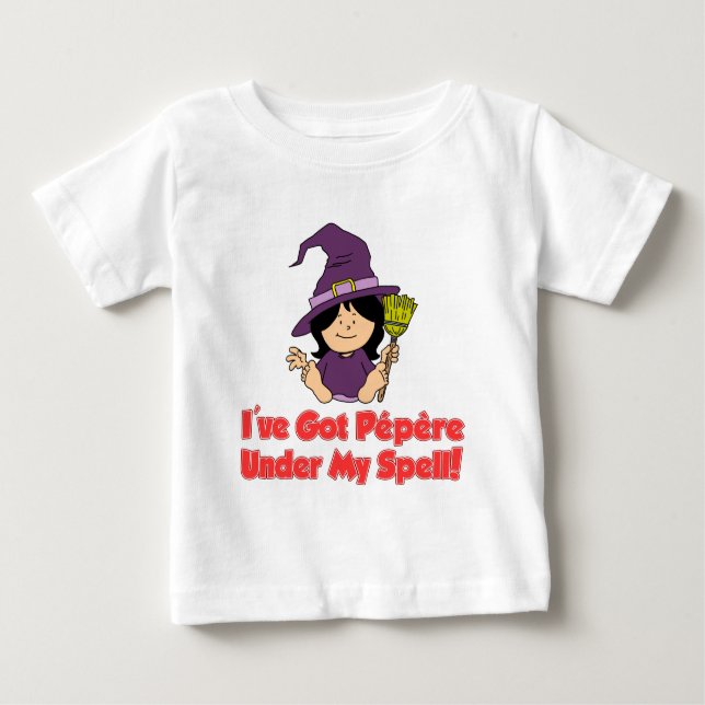 Pepere Under My Spell Baby T-Shirt (Front)