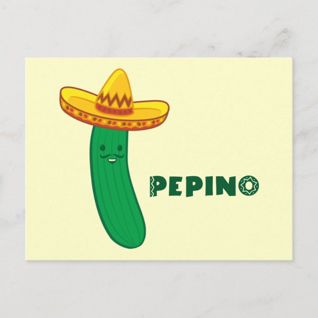 Pepino Postcard (Front)