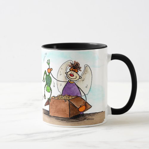 Pepita angel mug