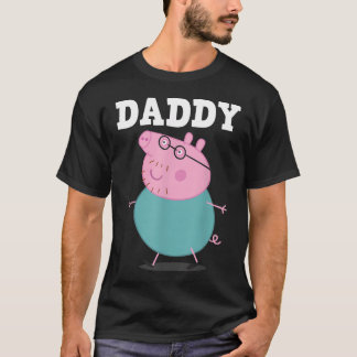 Peppa Pig Father39S Day Daddy Bold Text Portrait T-Shirt