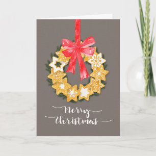 Pepparkakor Christmas Folded Card