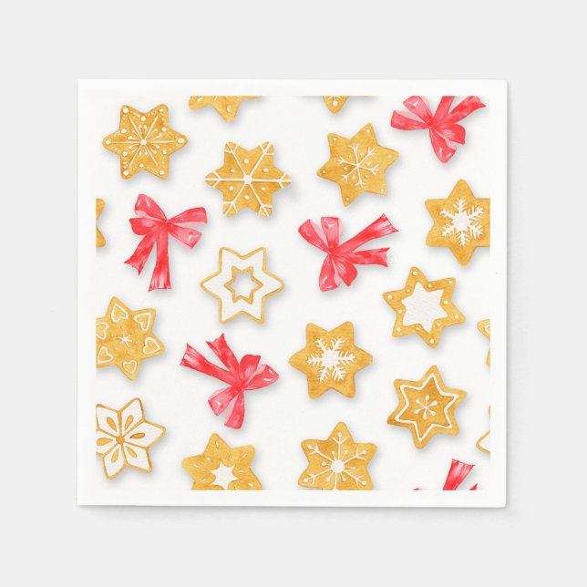 Pepparkakor Christmas Paper Napkins (Front)