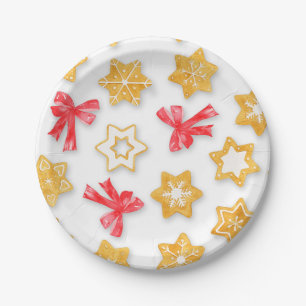 Pepparkakor Christmas Paper Plates