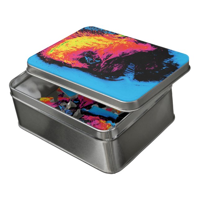 pepper and plastic silenced jigsaw puzzle (Lid Open)