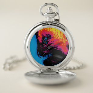 pepper and plastic silenced pocket watch