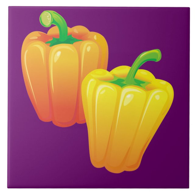 Pepper Decorative Kitchen Tile (Front)