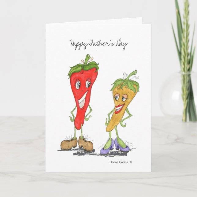 Pepper Father's Day Card (Front)