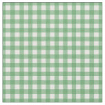 Pepper Green Checked Gingham for Home Canning Lids Fabric