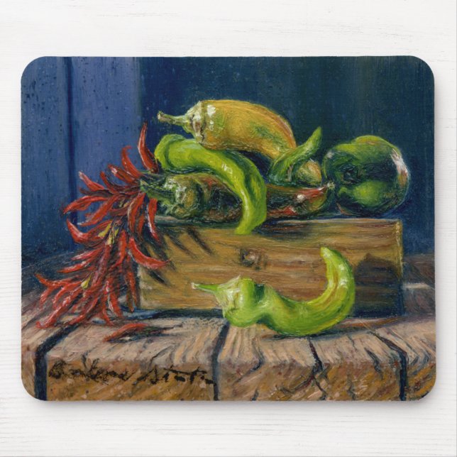 "Pepper Harvest" Mouse Pad (Front)